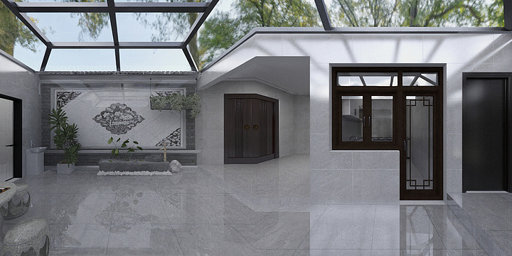 嘉里设计1-林旺自建房-中式-装修设计方案