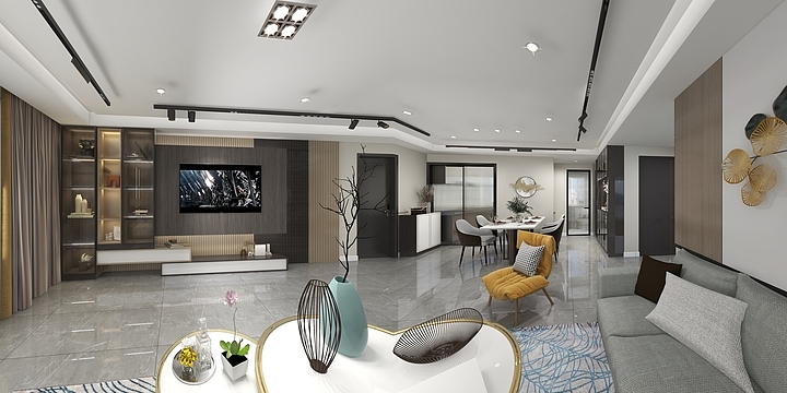 设计师王子璇-大艺墅设计~路劲万象城.dwg-装修设计方案