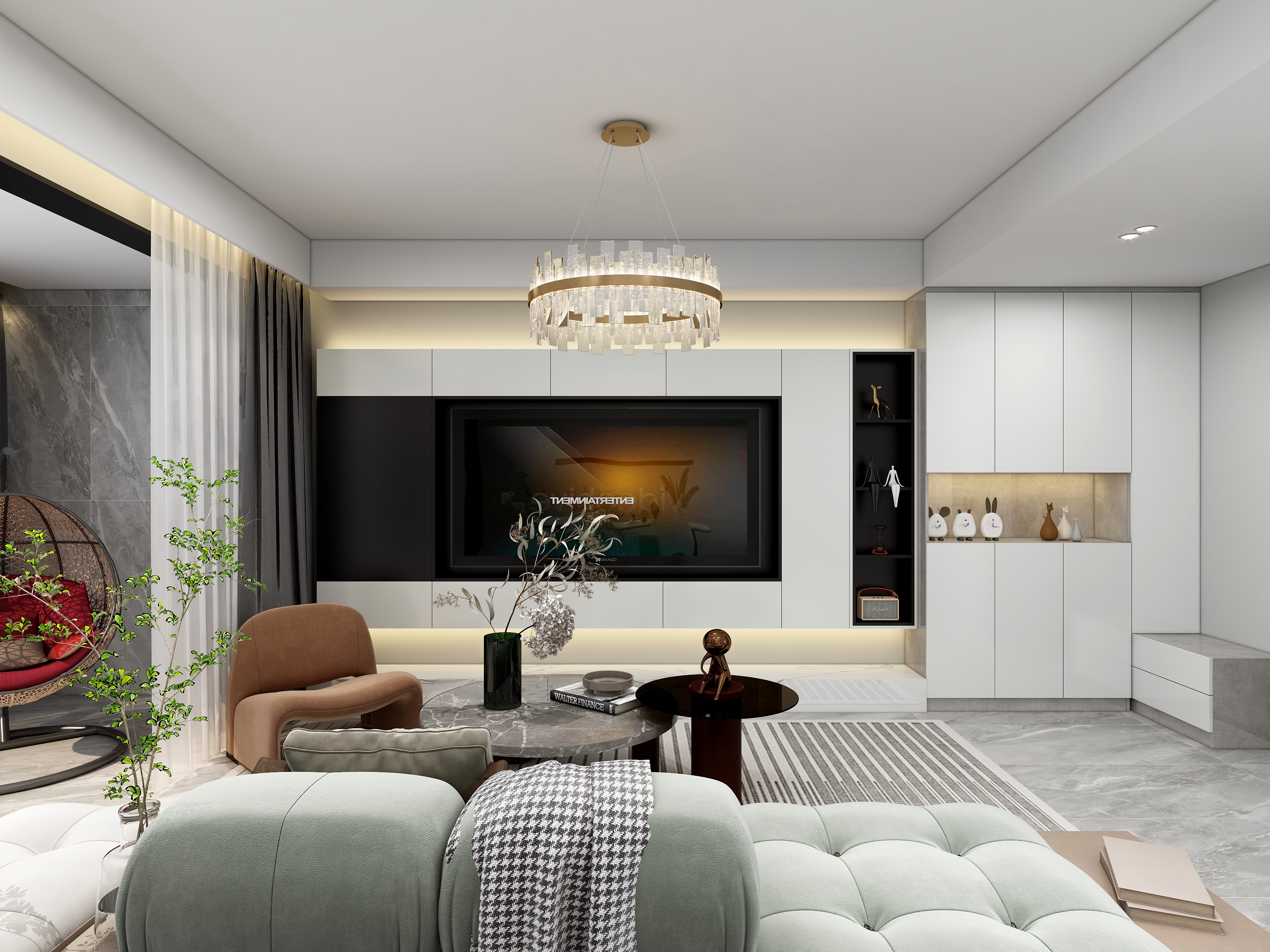 设计师李德方-绿地21城秋韵苑46-603（108m2）-装修设计方案