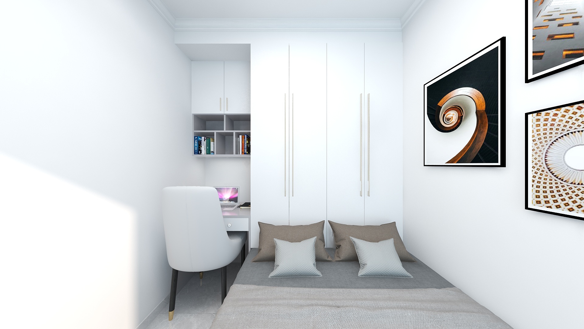 设计师Miss李-芸香雅苑124-03户型装修效果图