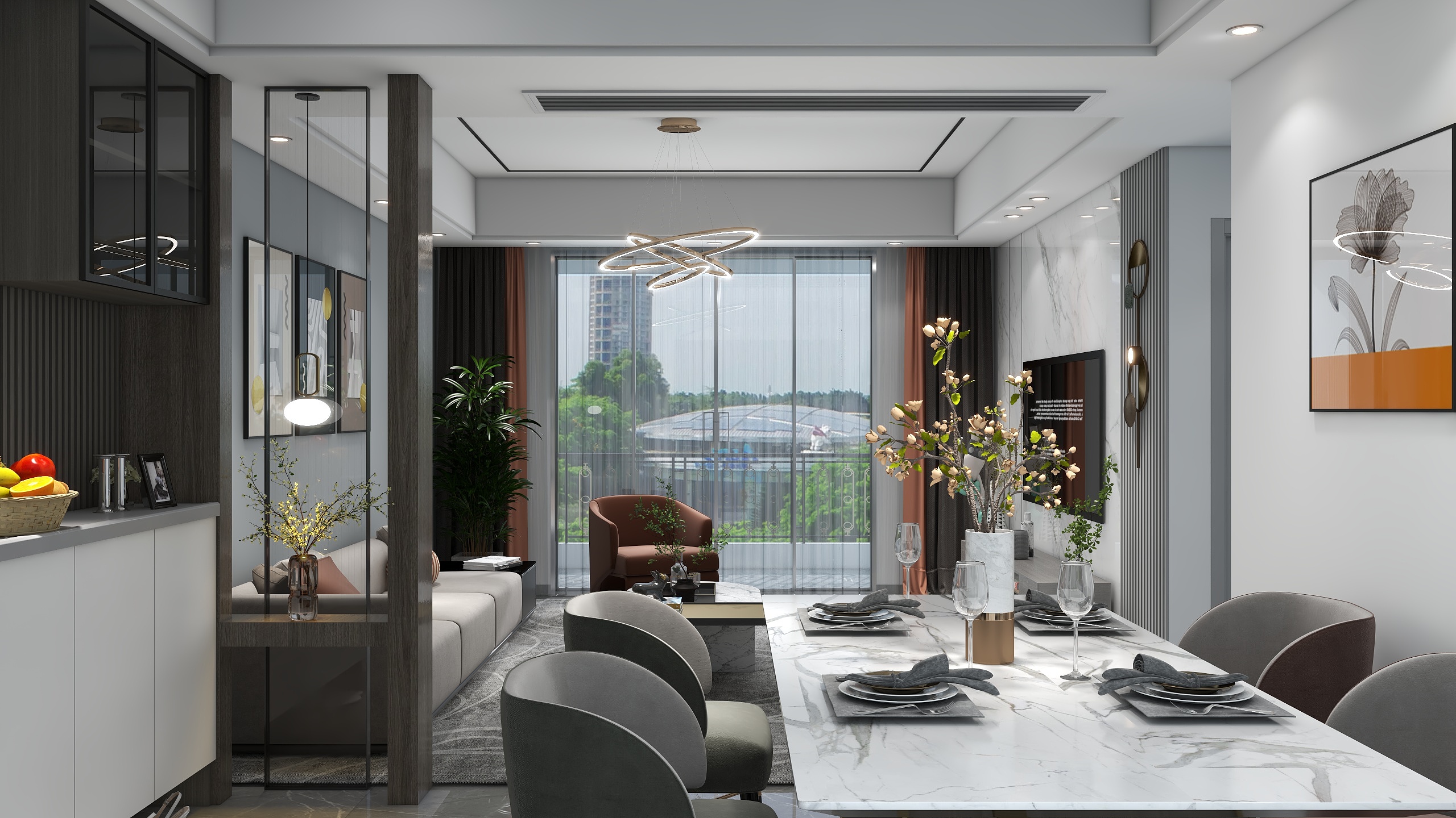 梅州东盛装饰-梅江区芹洋花园-装修设计方案