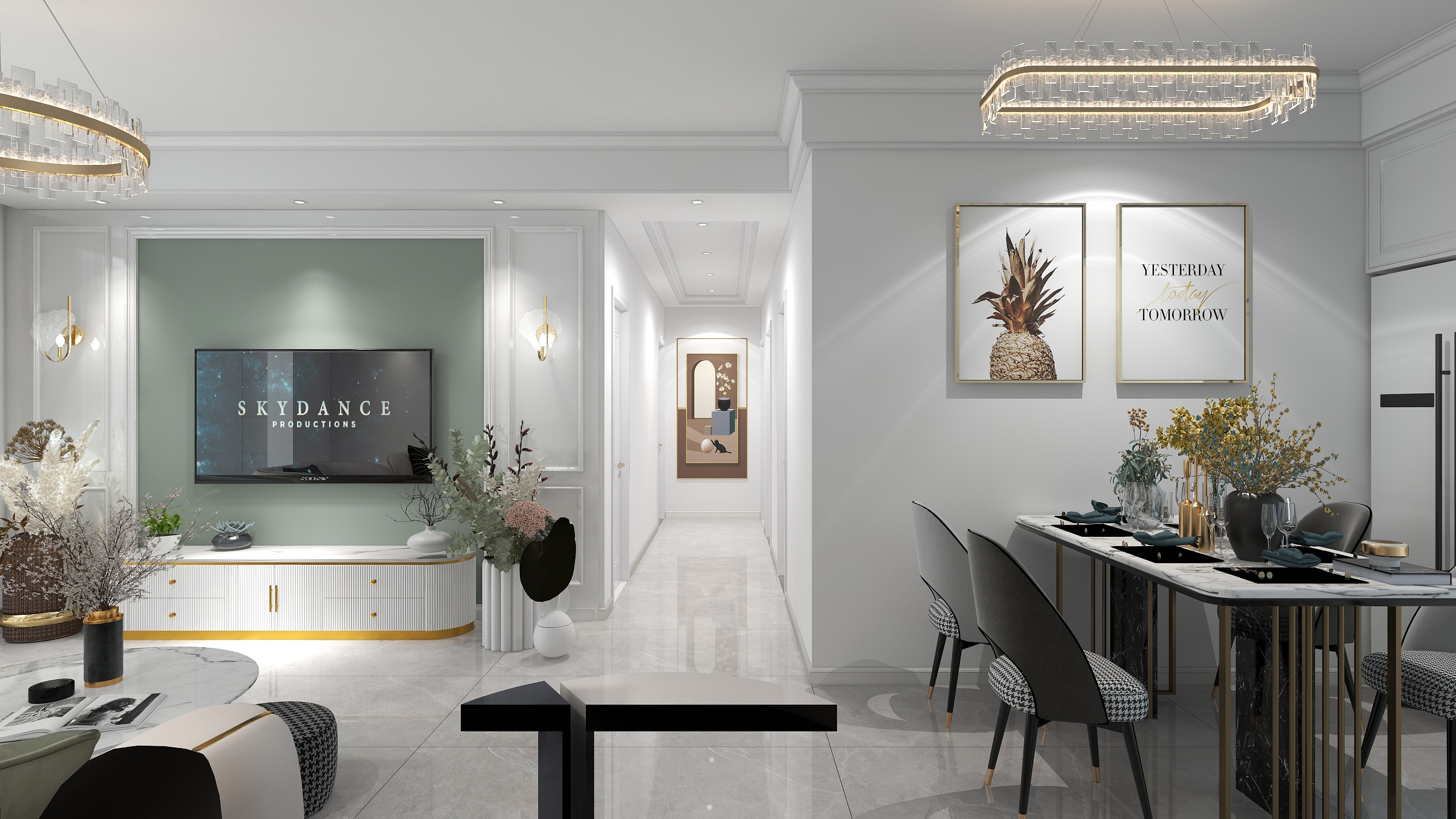 振业装饰-新城名昱-柯府-130平方-装修设计方案