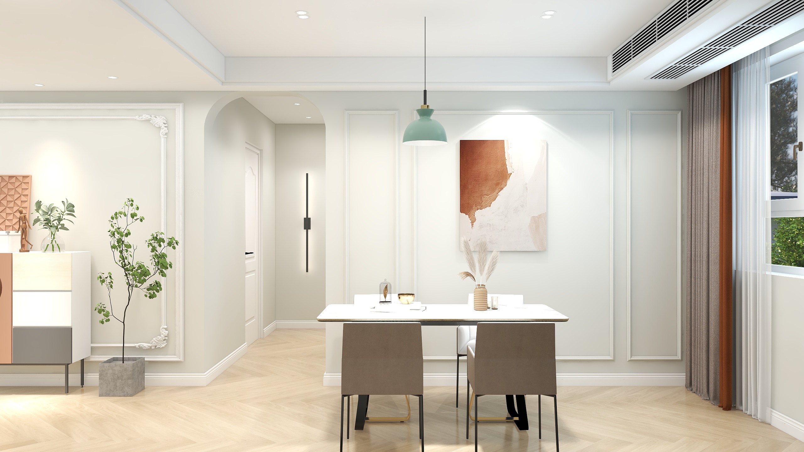 Pluto02-龙津广场小法式-装修设计方案