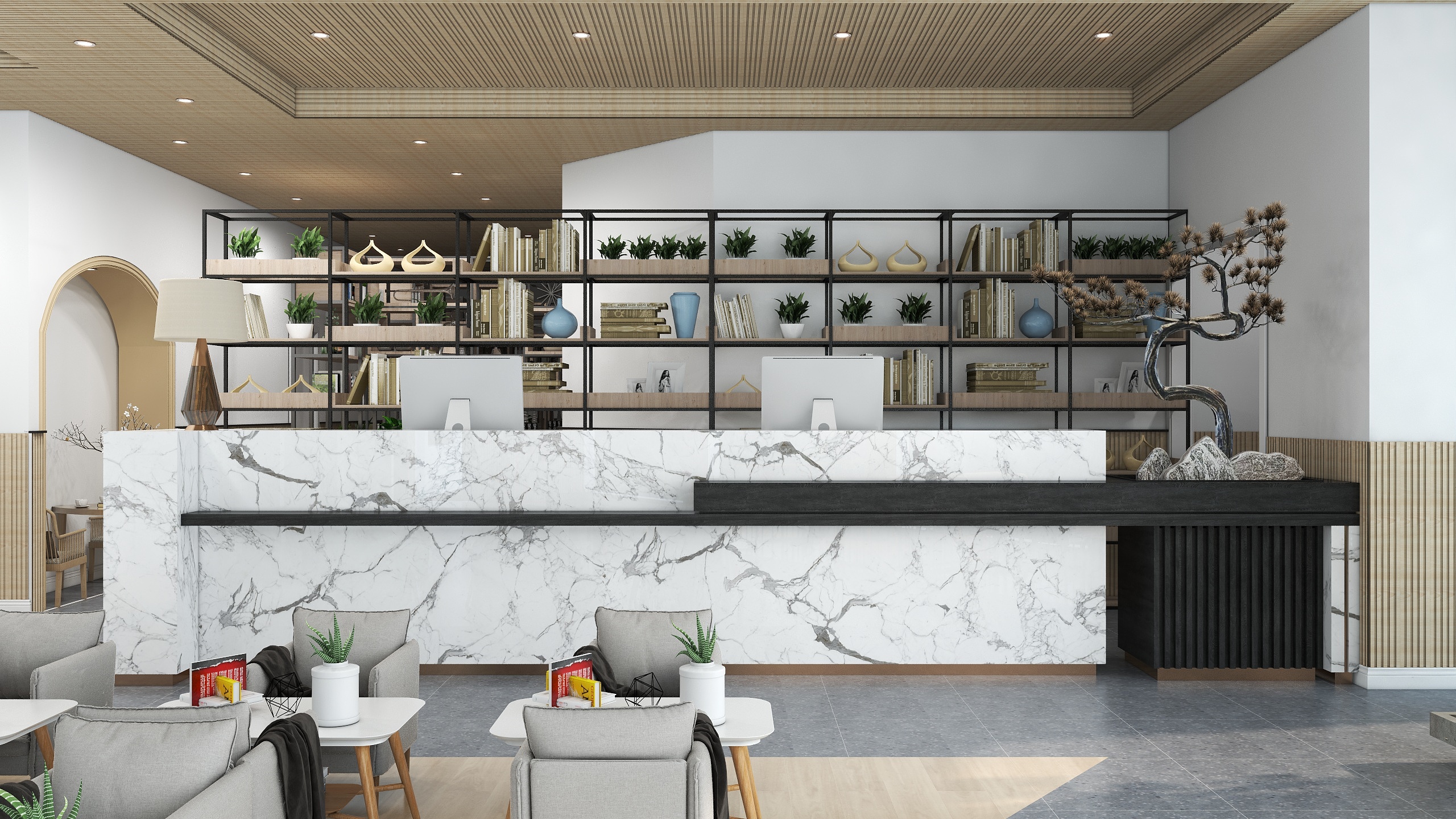 李辉FhSI-乐巢奶茶馆.dwg-装修设计方案