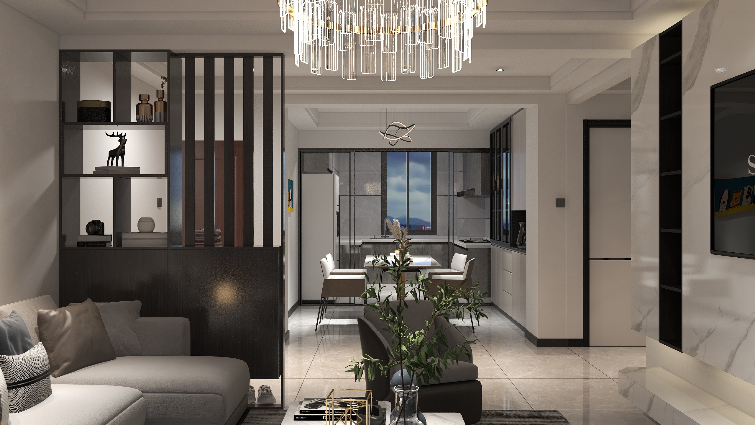 台安建成装饰-龙玺公馆6-2-401-装修设计方案