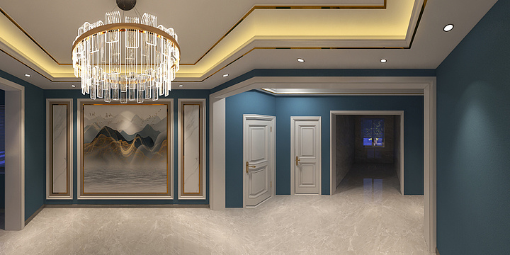 新疆利索的师傅装饰有限公司的设计-人才公园小区-装修设计方案