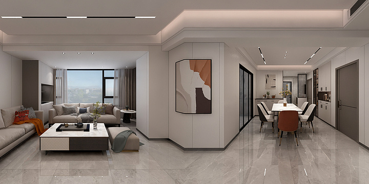 黑马设计-学府一号-装修设计方案