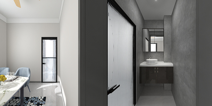 马玮志-启明小区.dwg-装修设计方案