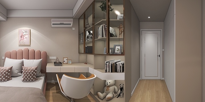 尹公平I忆名建筑装饰设计-天福五区-装修设计方案