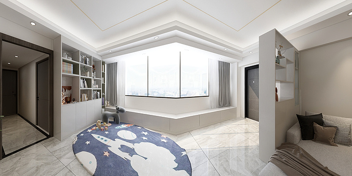 潘多拉全屋定制-岗前西路18号B-802.dwg-装修设计方案