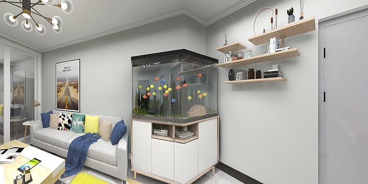 A整案设计师艳儿-生活区3.16-装修设计方案