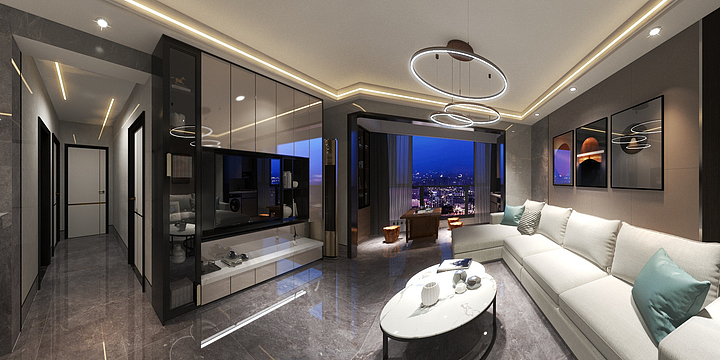 捌零装饰设计-江滨华府2-1305-装修设计方案