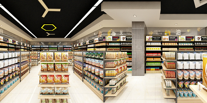 佳祐装饰设计陈小姐-超市设计-装修设计方案