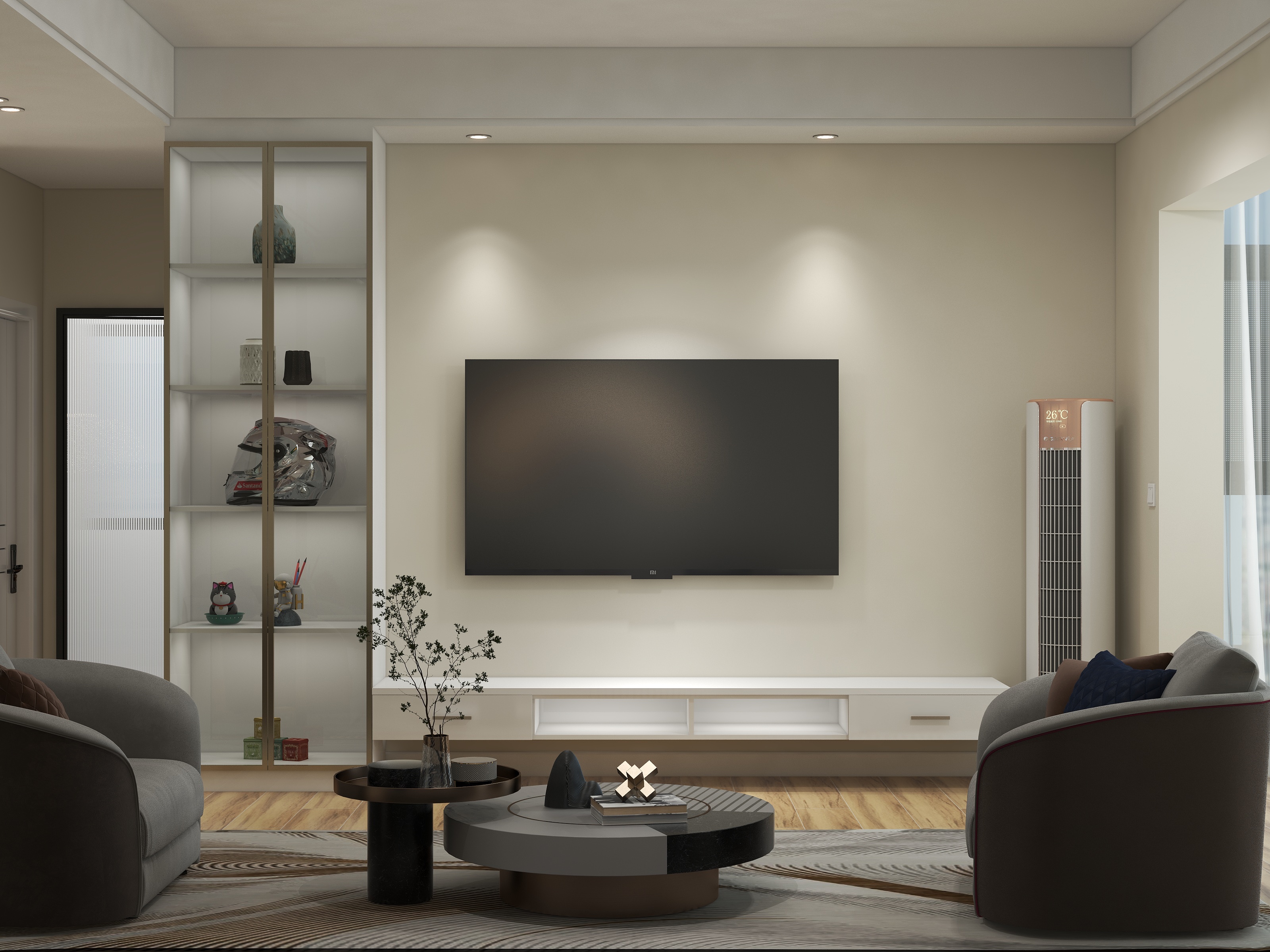 璞林居装饰设计-城南名著8栋1单元雅居-装修设计方案