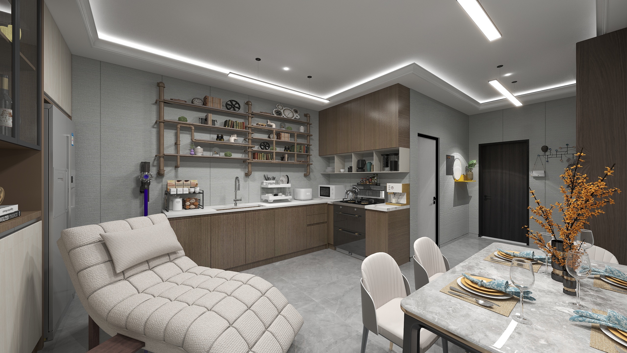 菠萝的凤梨酥-环球时代-装修设计方案