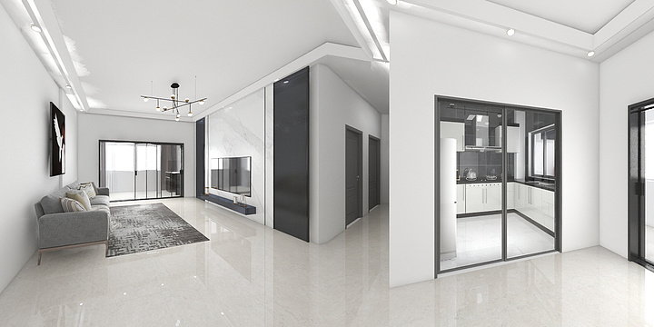 AlecLeo云狼一廖宁-石门公园壹号15-1-206-装修设计方案