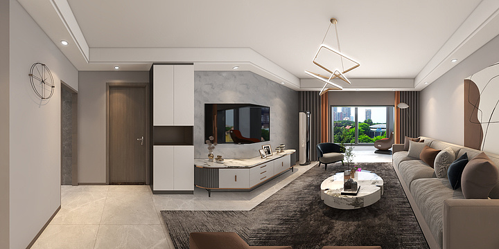 捕鹿HchXfS-杨总-明发业勤园30-1404-装修设计方案