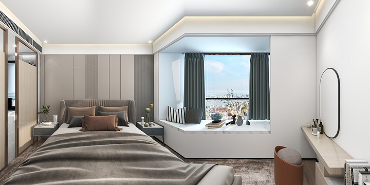 设计事务所江-茶山套房-康哥-装修设计方案