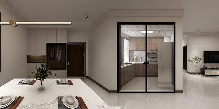 室内设计师李莉-建业世和府122-装修设计方案