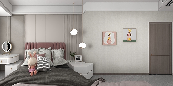 设计师杨紫琼-样板间8-2-301.dwg-装修设计方案