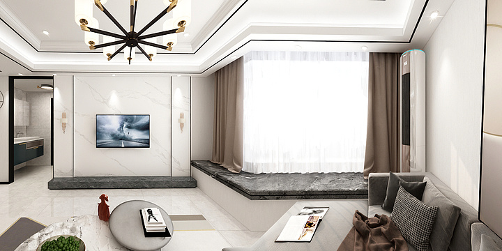 A_朱宇-120平方现代风格-副本-装修设计方案