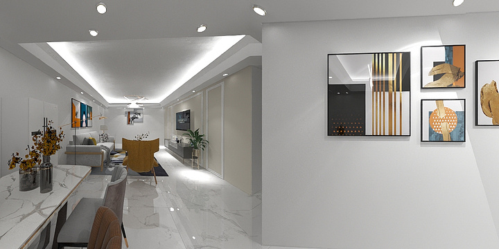 No.blue-富丽滨江方案一-装修设计方案