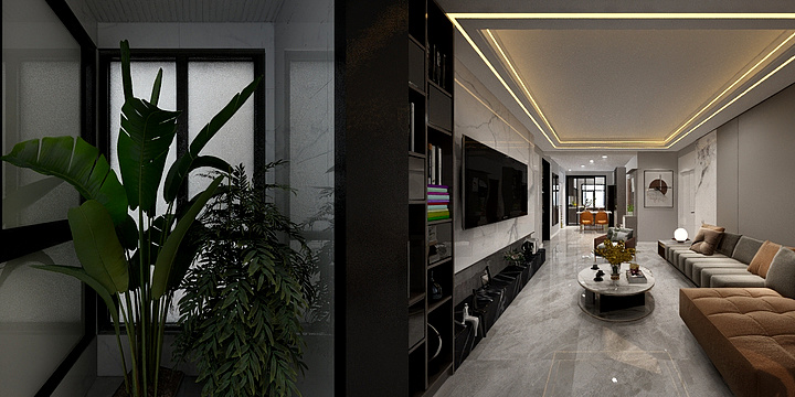 故里设计-鸿福家园-装修设计方案