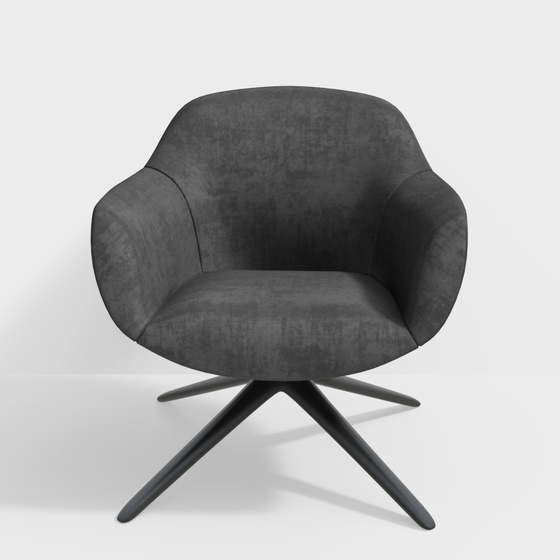 Minimalist Modern Art Moderne Single Sofa,Single Sofa,Seats & Sofas,Gray+Black