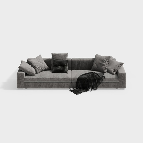 Modern Art Moderne Minimalist Contemporary Loveseats,Seats & Sofas,Loveseats,Earth color