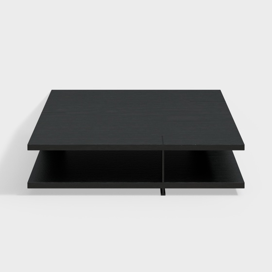 Modern Art Moderne Minimalist Coffee Tables,Coffee Tables,Black