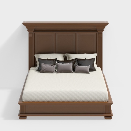 Modern Minimalist Twin Beds,Twin Beds,Earth color