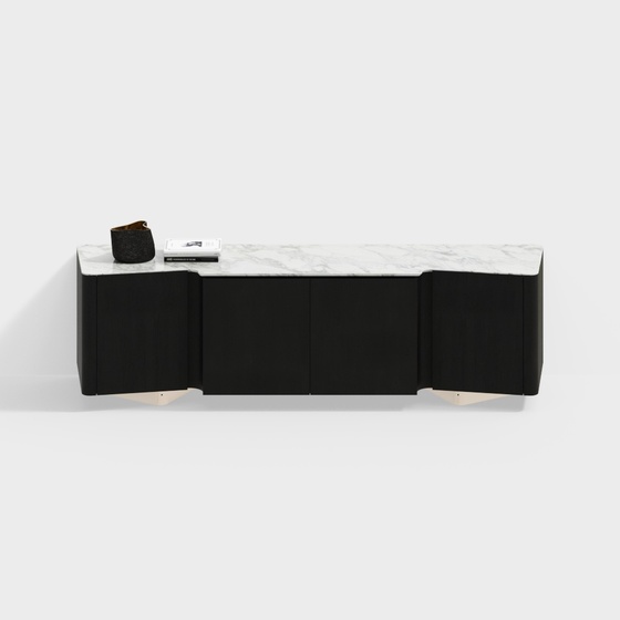 Art Moderne Modern Sideboards,Sideboards,Black