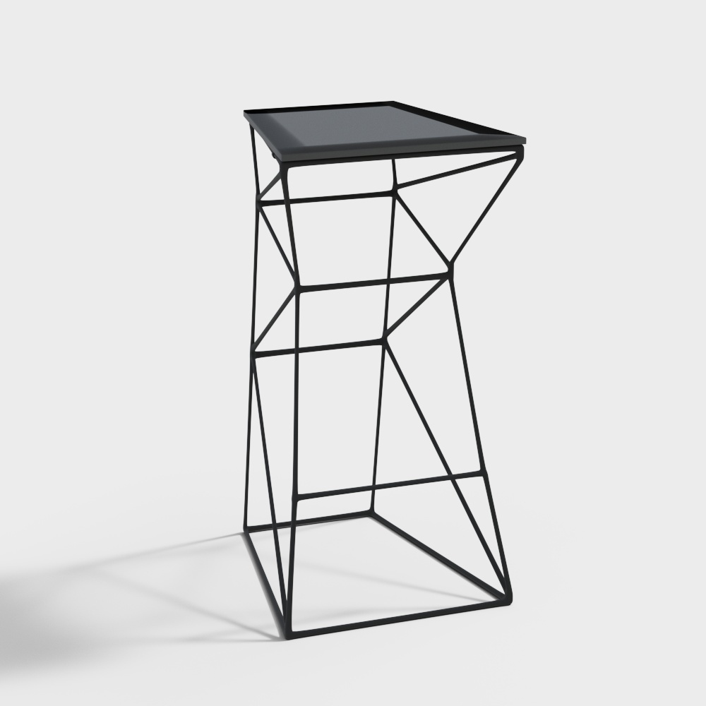 barstool_Baychair3D模型