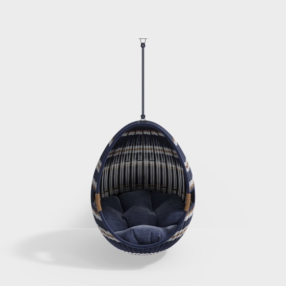 Crate and Barrel Swing Chair 3D model, Crate and Barrel Swing Chair