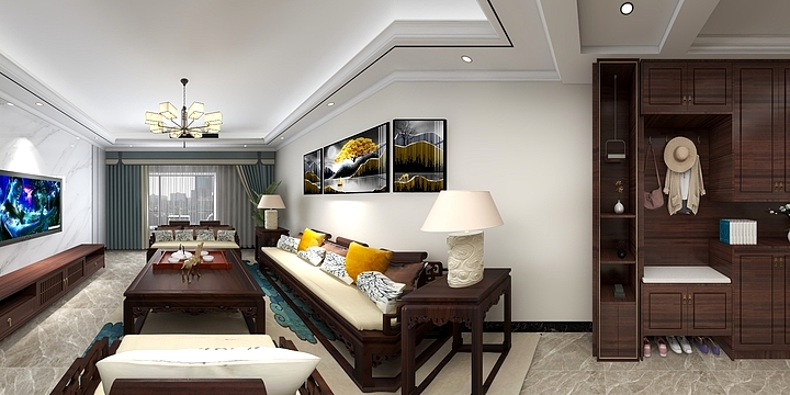 熊佳苗tBJc-印象巴黎2－2303-装修设计方案