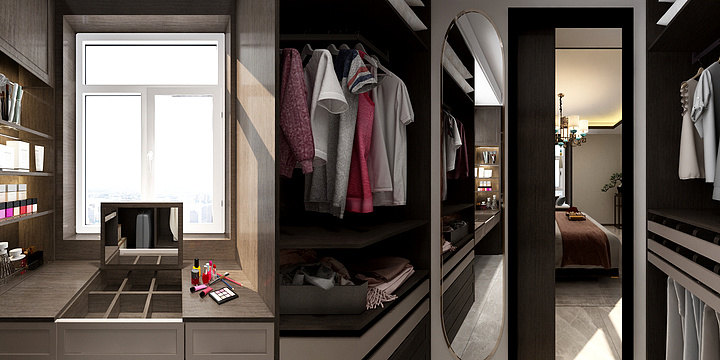 原筑空间设计工作室-0312，中粮首府147平,倒模-装修设计方案