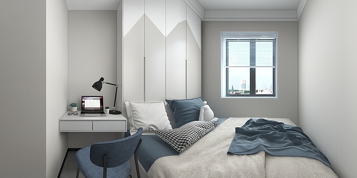 CRK-1、2、3莲湖湾c110㎡基础版-装修设计方案