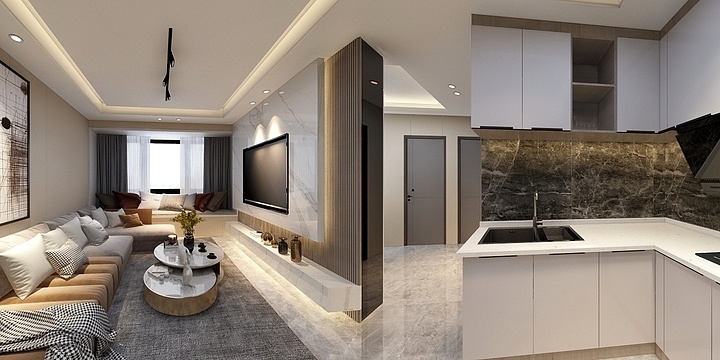 龙鼎小胖子-广州19户型.dwg-装修设计方案