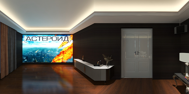 刘能行-香溪蓝山三楼多功能房间、主卧、次卧-装修设计方案