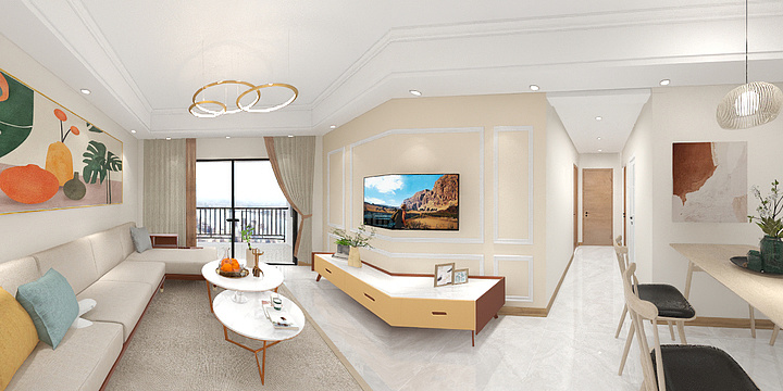 青椒TANG-依云水岸5栋1404房-装修设计方案