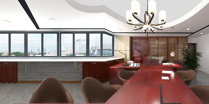 Kyrie IrvingaozQ-2022.3.21办公室效果图-装修设计方案