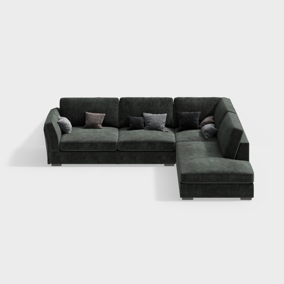 European Neoclassic Modern Luxury Sectional Sofas,Seats & Sofas,Green
