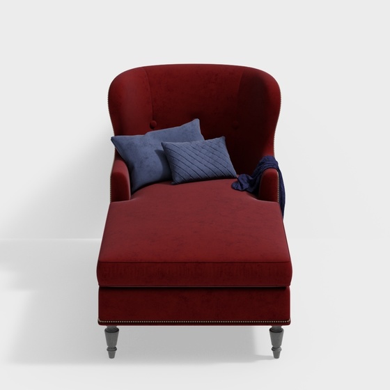 Modern Minimalist Single Sofa,Seats & Sofas,Single Sofa,Red