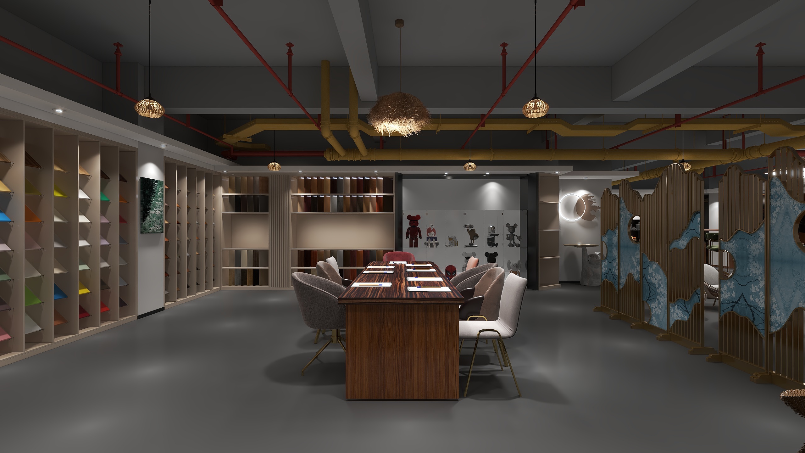 九方凯慕-嵩浩家居展厅-装修设计方案