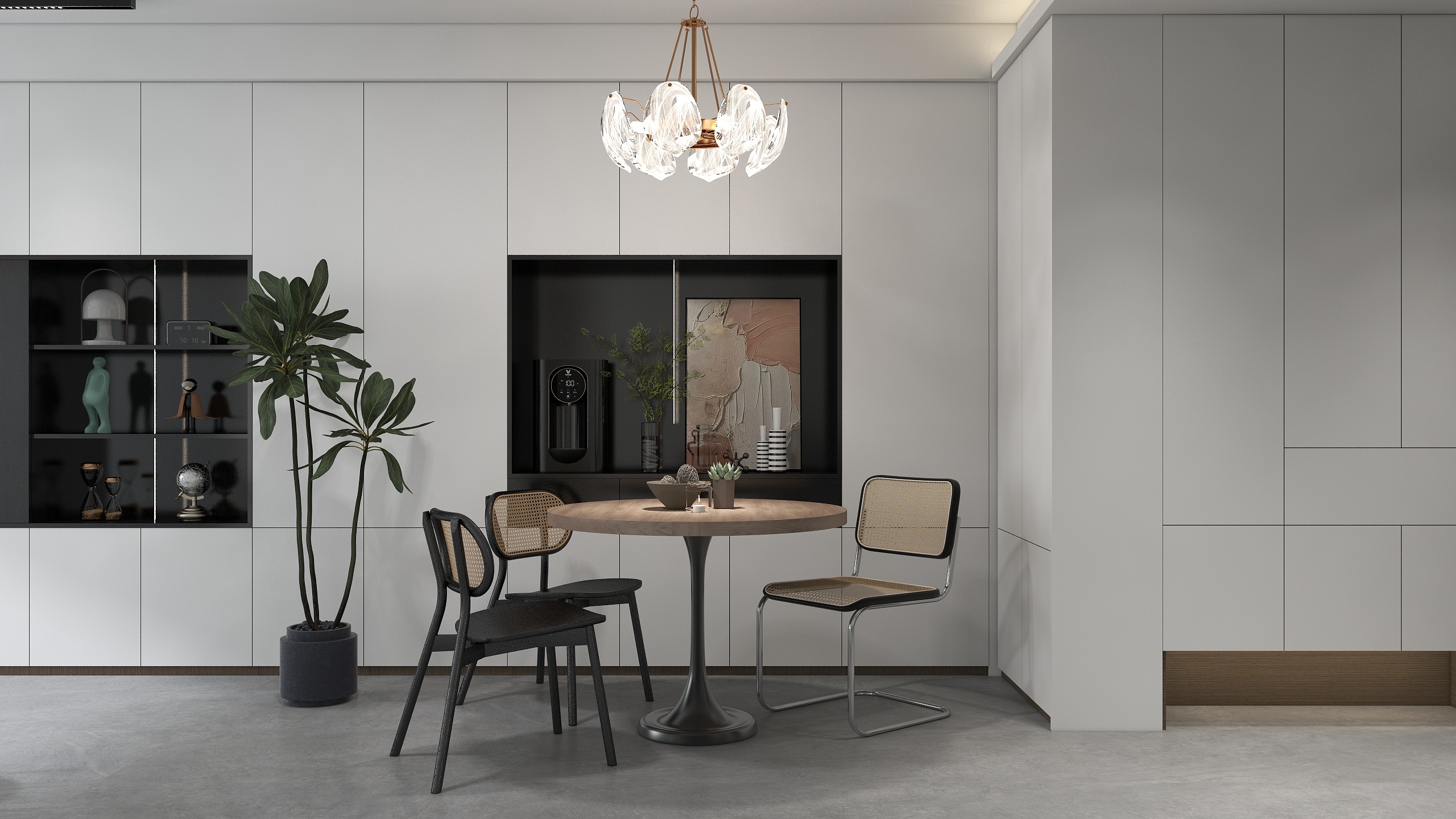 牛晓旭-《春日来信》现代风格|104平米|三居-装修设计方案