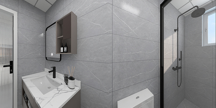 风吹财神意-东尚雅苑59平米-装修设计方案