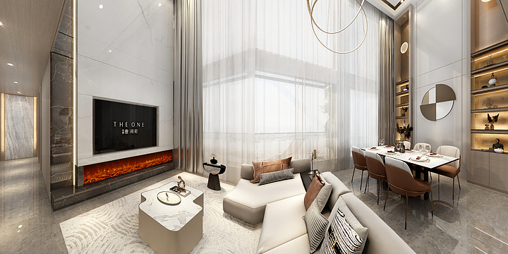 嘉雯装饰-《复式二层》十堰房县200m²-装修设计方案