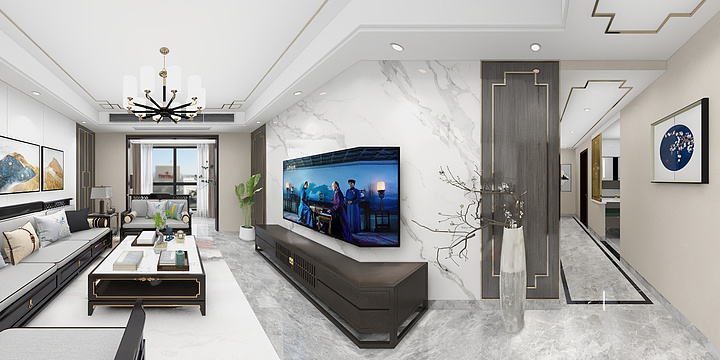 TX王聪-沐水小镇6-1-802.dwg-装修设计方案