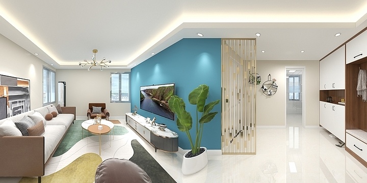 原创设计09-绿杨新苑35栋.dwg-装修设计方案