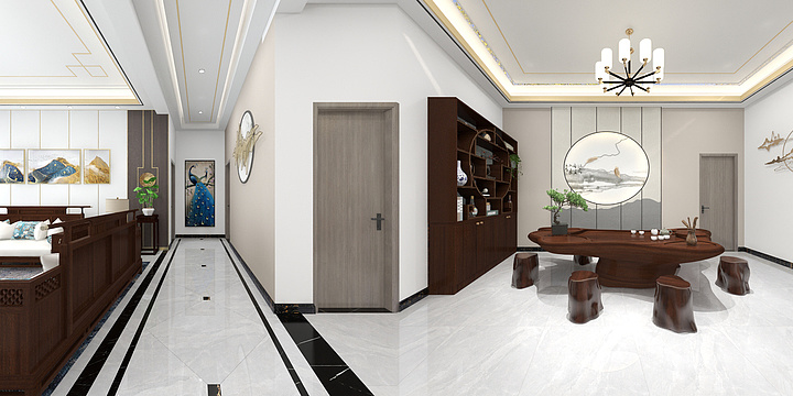 设计师张国鑫-元氏姬村自建房.dwg-装修设计方案